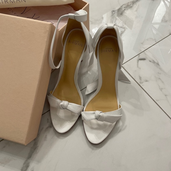 Alexandre Birman White Clarita Heels - Picture 4 of 6